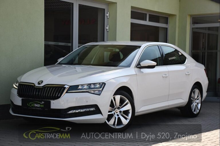 Škoda Superb 2,0TDi DSG ČR WEBASTO 1M TAŽNÉ - 1