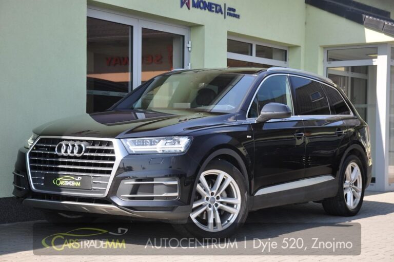 Audi Q7 3,0TDi Q. S-LINE VZDUCH ČR 1.M - 1
