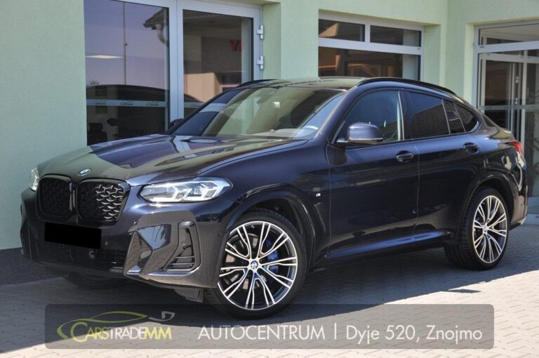 BMW X4 xD30d M-SPORT NTOP TAŽNÉ ČR 1M - 1
