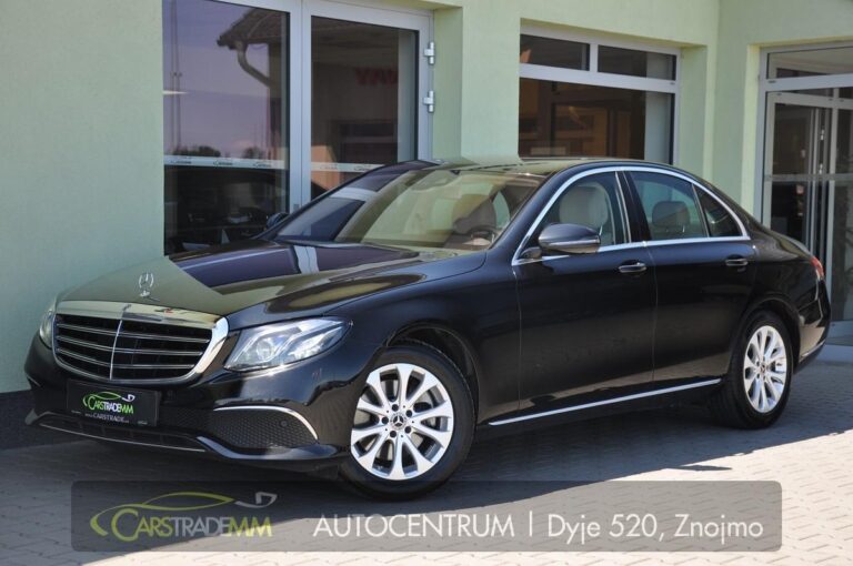 Mercedes-Benz Třídy E 220d 4MATIC - 1