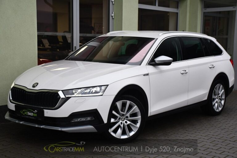Škoda Octavia 2.0TDi DSG 4X4 SCOUT ČR 1M - 1
