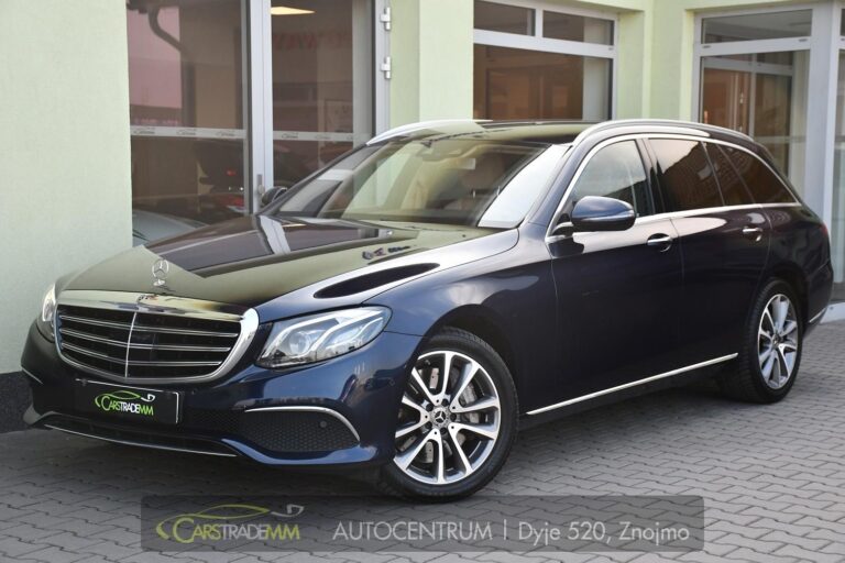 Mercedes-Benz Třídy E 400D 4 MATIC - 1