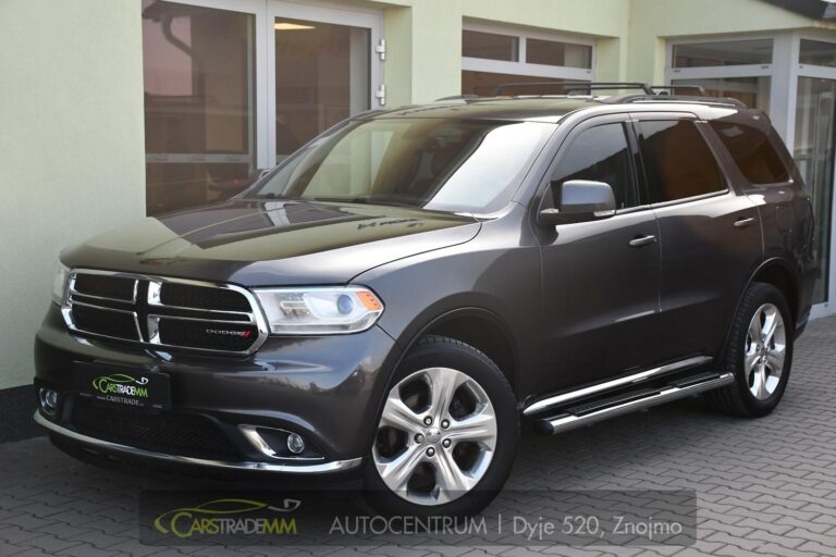 Dodge Durango 3,6i V6 7.MÍST DVD 216kW AWD - 1
