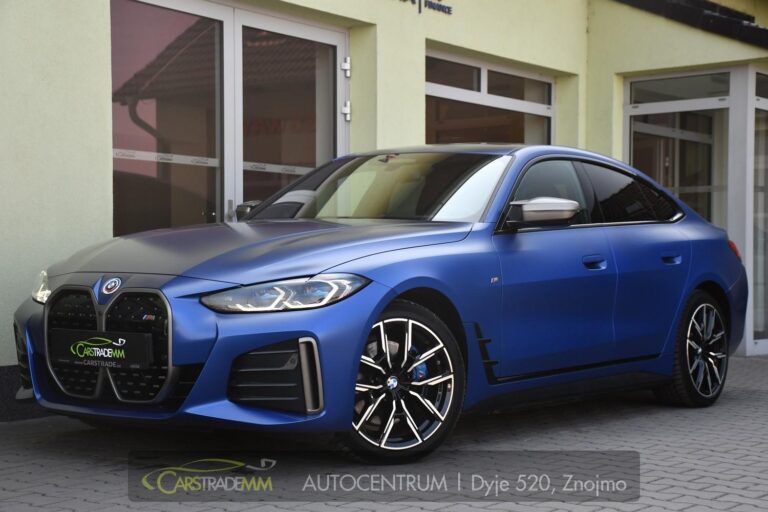 BMW i4 M50 LASER TAŽNÉ HUD H/K 1.M - 1