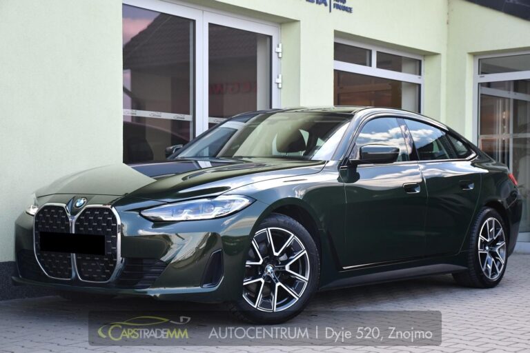 BMW Řada 4 420d xDrive TAŽNÉ ČR 1M - 1