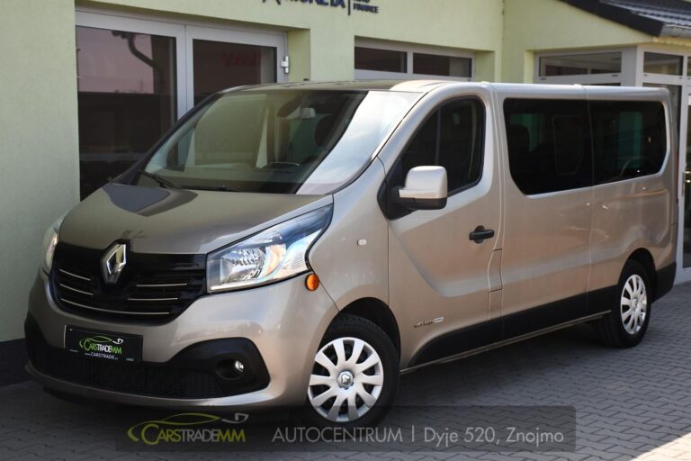 Renault Trafic 1.6dCi 8.MÍST TAŽNÉ ČR - 1