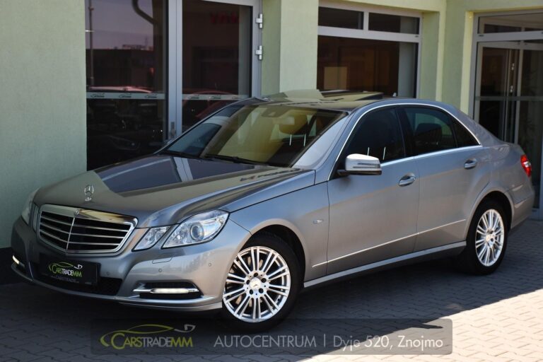 Mercedes-Benz Třídy E 250 CDI 4MATIC - 1