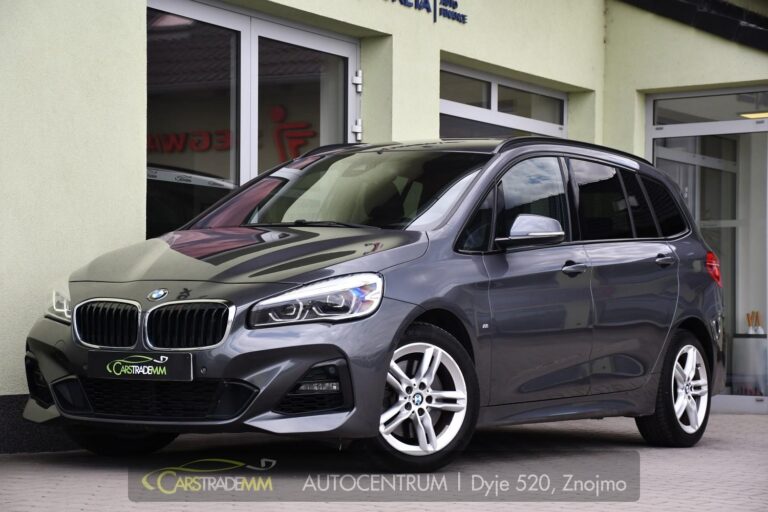 BMW Řada 2 218d GT TAŽNÉ ČR 7MÍST 1M - 1
