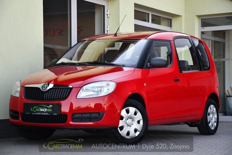 Škoda Roomster 1,2HTP ČR 1. MAJITEL 2xKOLA - 1