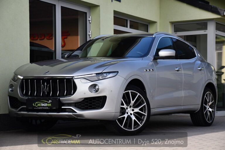 Maserati Levante 3.0D ČR Q4 H/K ACC VZDUCH - 1