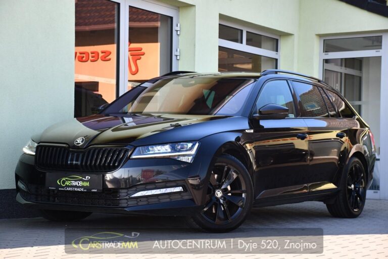Škoda Superb 2,0TDI SPORTLINE DSG ČR 1.MAJ - 1
