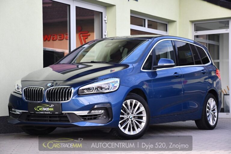 BMW Řada 2 216d GRAN TOURER ČR 1.MAJ - 1